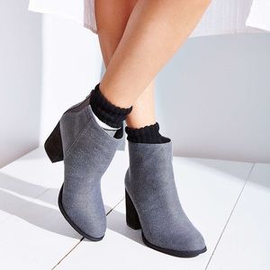 Urban Outfitters Ecote Canvas Booties